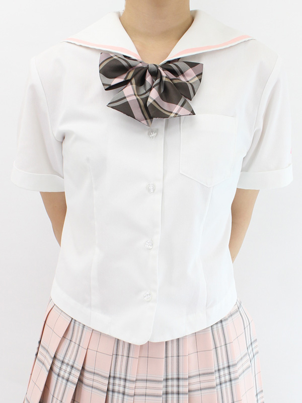 S-5 セーラーブラウス(ピンクライン)