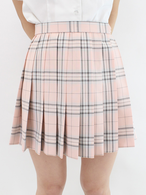 K-8 ピンクグレーチェック